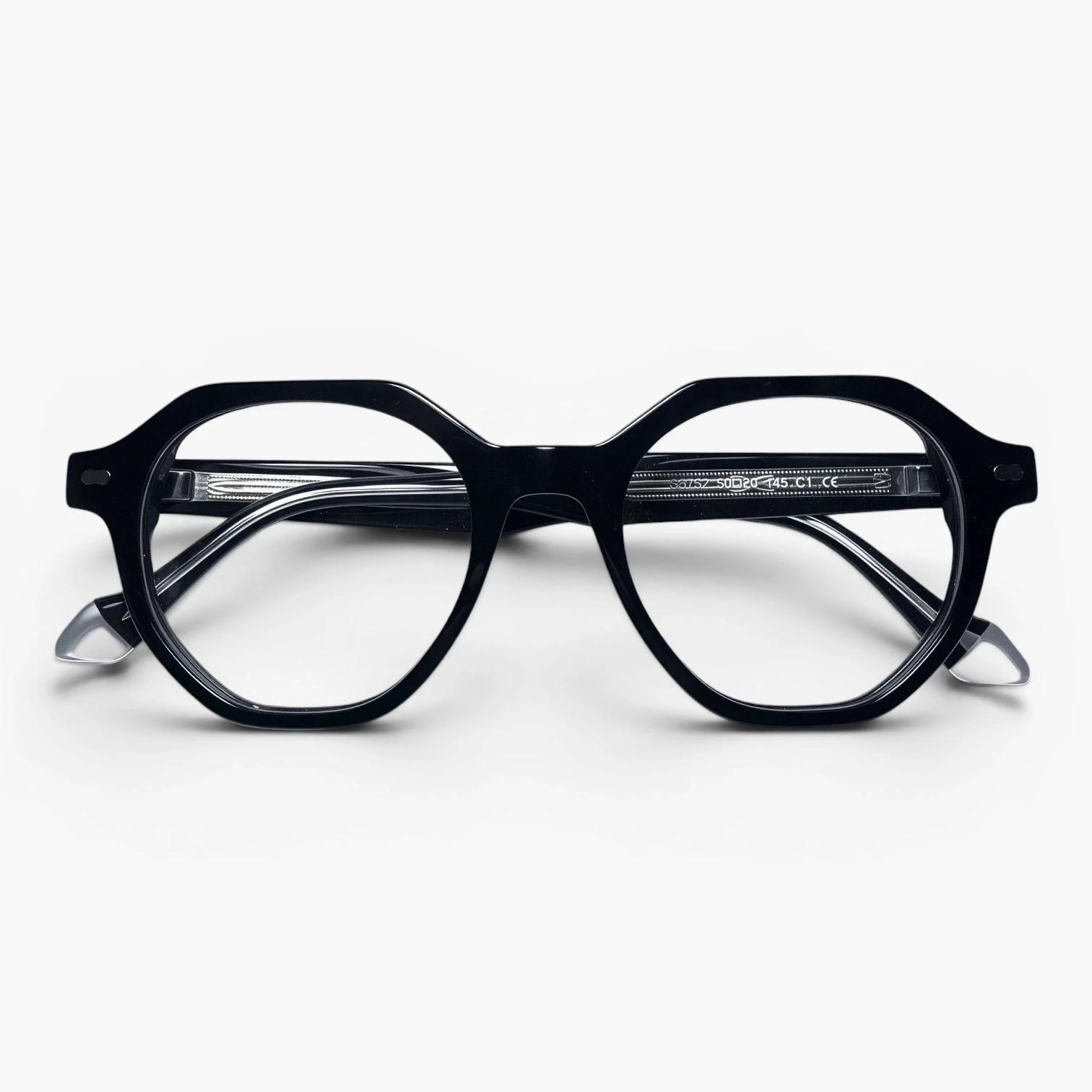 Lunettes rondes Luneti Romy couleur Midnight Ink - monture pliée