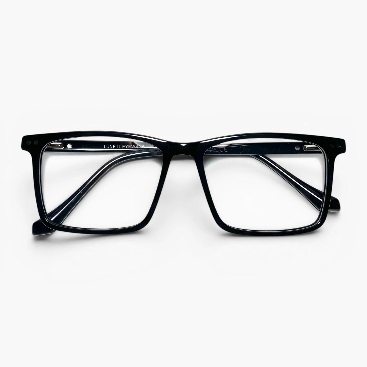 Lunettes rectangulaires Luneti Marc couleur Lacker Black - monture pliée