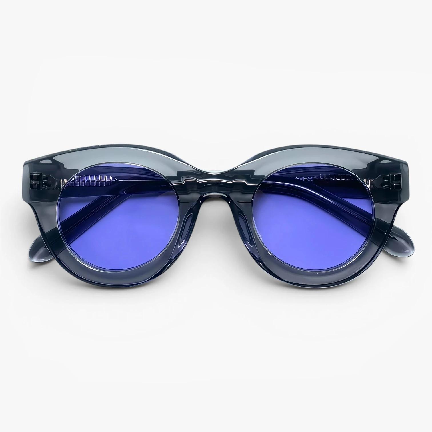 Lunettes papillon Luneti Mel couleur Slate Ink - monture pliée